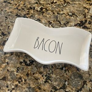 Rae Dunn ceramic Bacon platter